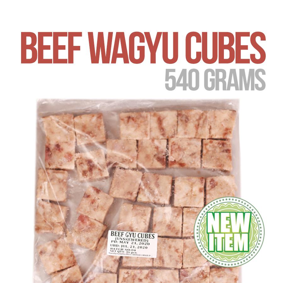 Wagyu Cubes 36 PCS X 540g